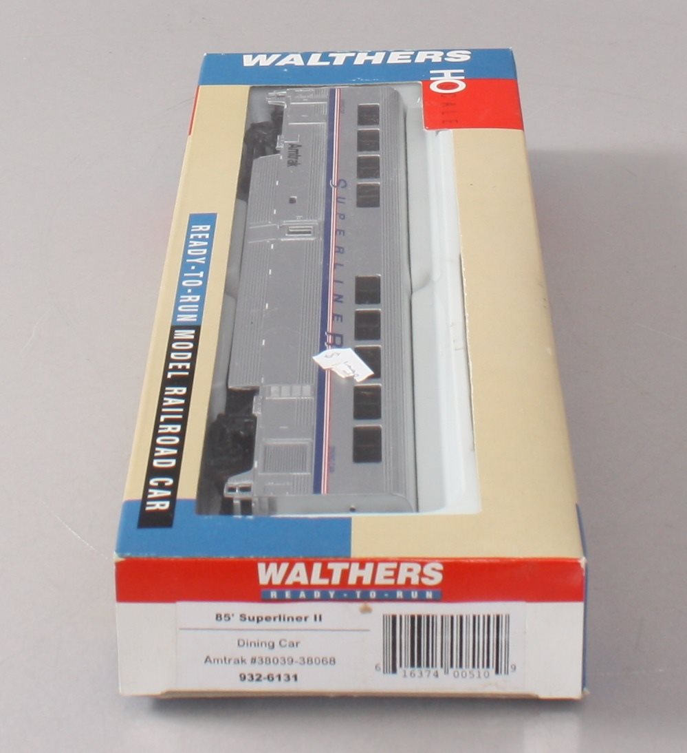 Walthers 932-6131 HO Amtrak Superliner II Dining Car EX/Box