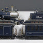 Bachmann 90016 G Scale Royal Blue Steam Train Set VG/Box