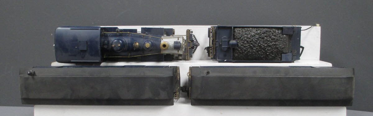 Bachmann 90016 G Scale Royal Blue Steam Train Set VG/Box
