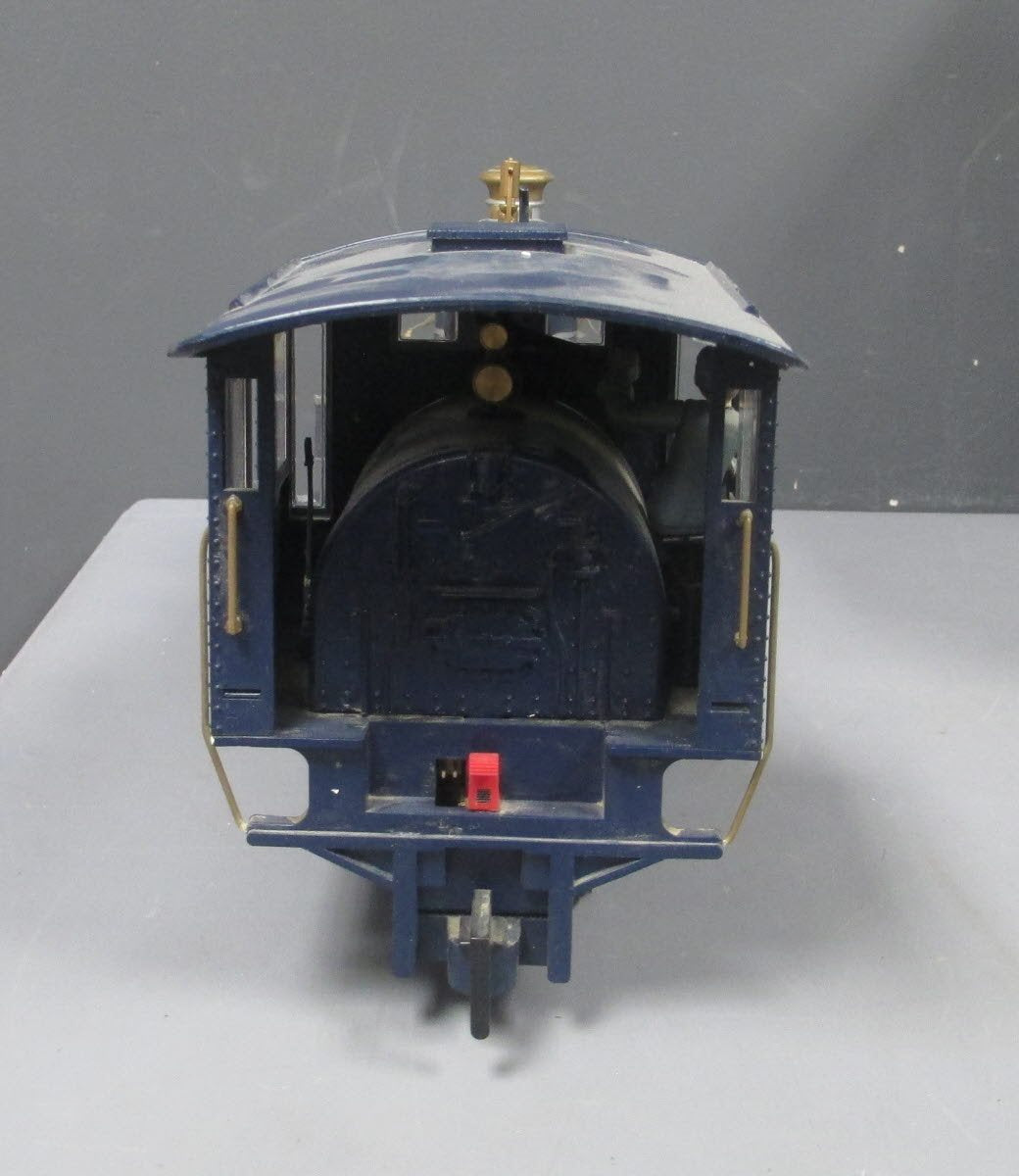 Bachmann 90016 G Scale Royal Blue Steam Train Set VG/Box