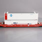 Lionel 6-27521 O Gauge Santa Fe Husky Stack w/ Containers #254220 LN/Box
