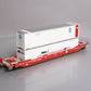 Lionel 6-27521 O Gauge Santa Fe Husky Stack w/ Containers #254220 LN/Box
