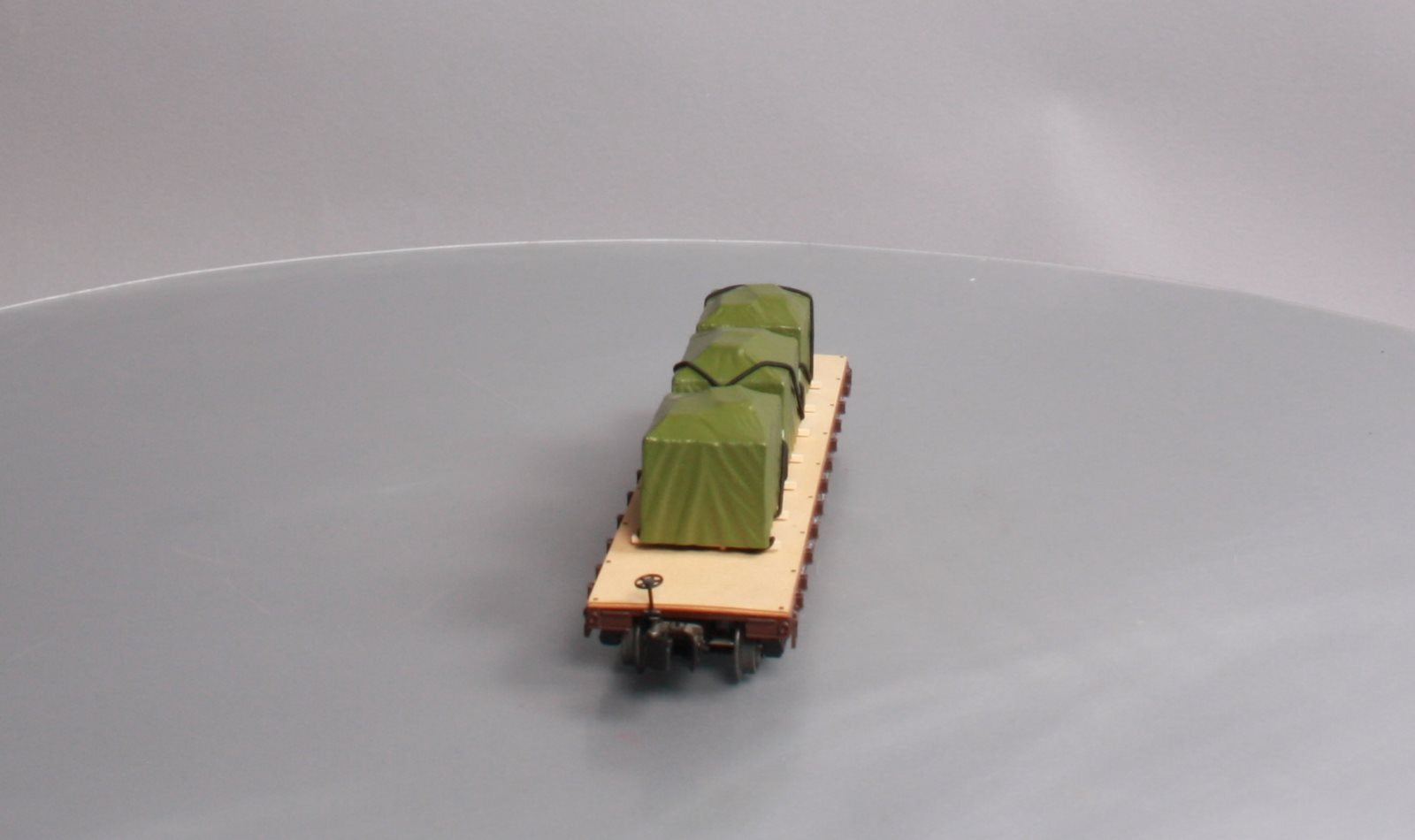 Lionel 6-27544 O Gauge Grand Trunk 40 Flatcar w/ Covered Load #64301