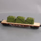 Lionel 6-27544 O Gauge Grand Trunk 40 Flatcar w/ Covered Load #64301