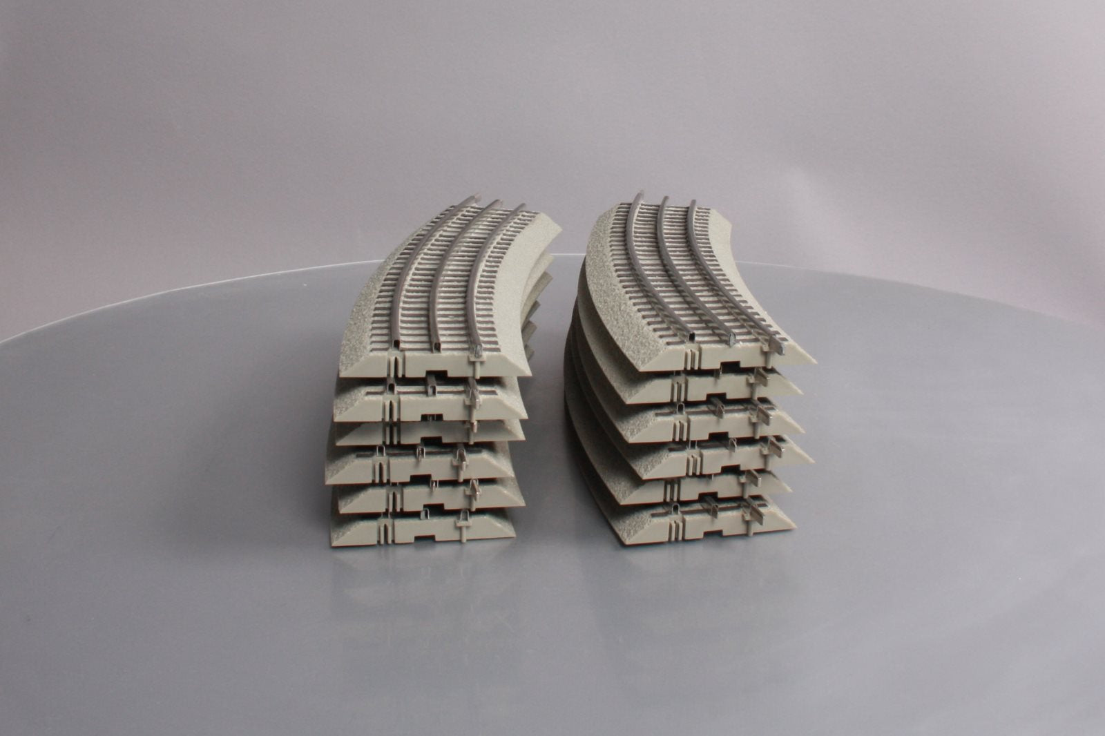 Lionel 6-12056 FasTrack O60 Curved Track (12) EX