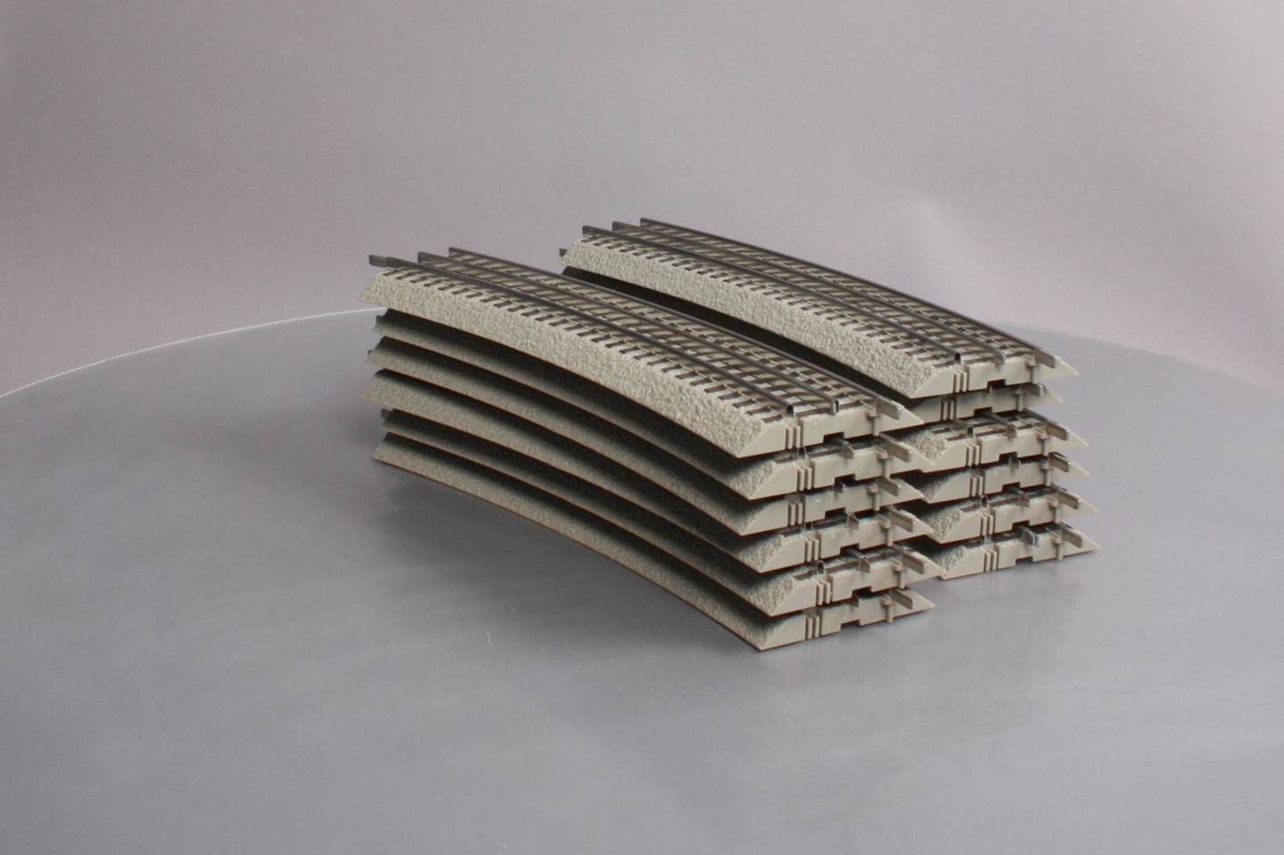Lionel 6-12056 FasTrack O60 Curved Track (12) EX