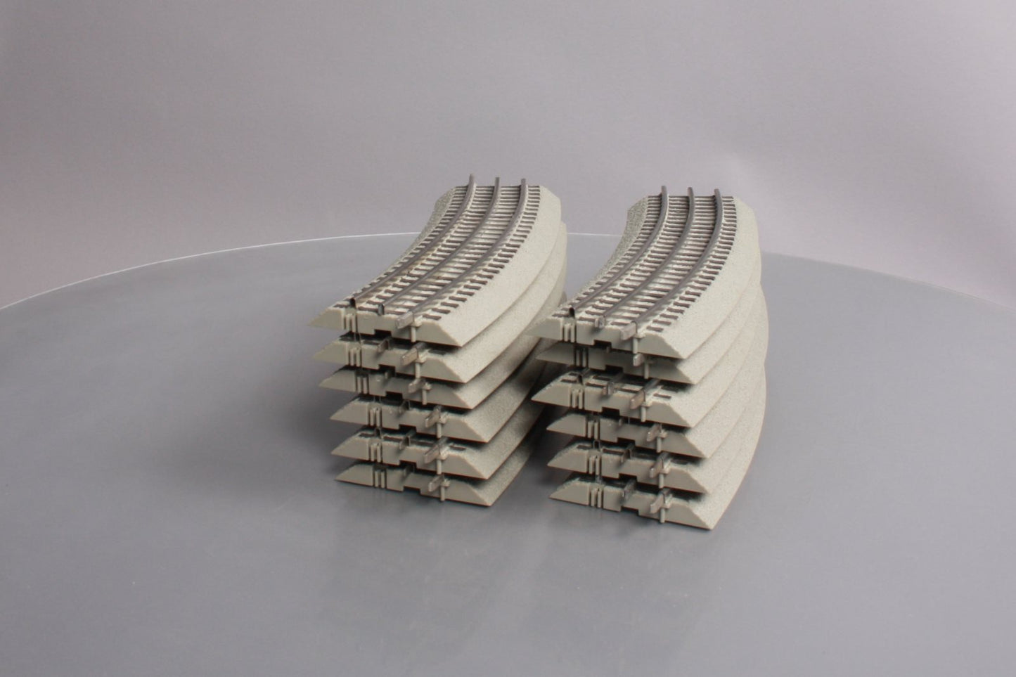 Lionel 6-12056 FasTrack O60 Curved Track (12) EX