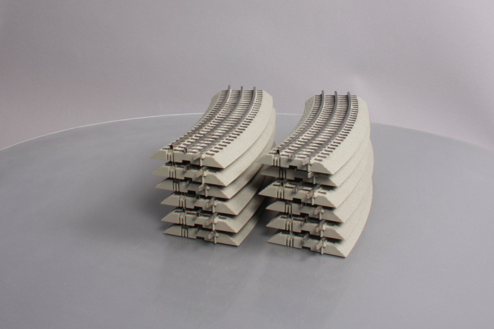 Lionel 6-12056 FasTrack O60 Curved Track (12) EX