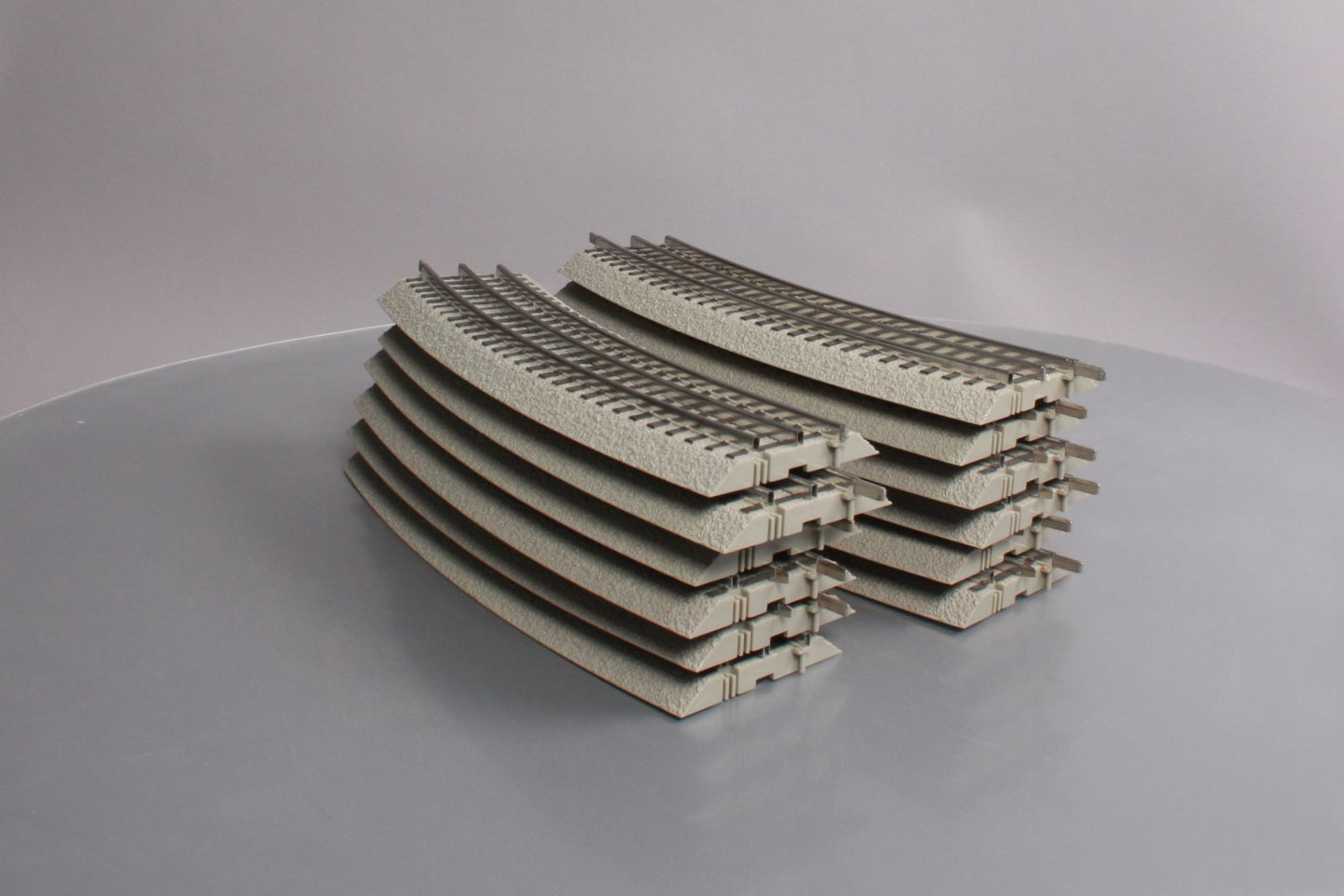 Lionel 6-12056 FasTrack O60 Curved Track (12) EX
