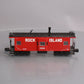 Lionel 6-27600 O Gauge Rock Island Bay Window Caboose #17070 LN/Box