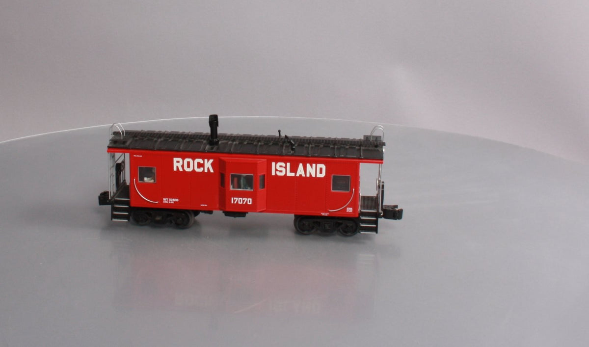 Lionel 6-27600 O Gauge Rock Island Bay Window Caboose #17070 LN/Box