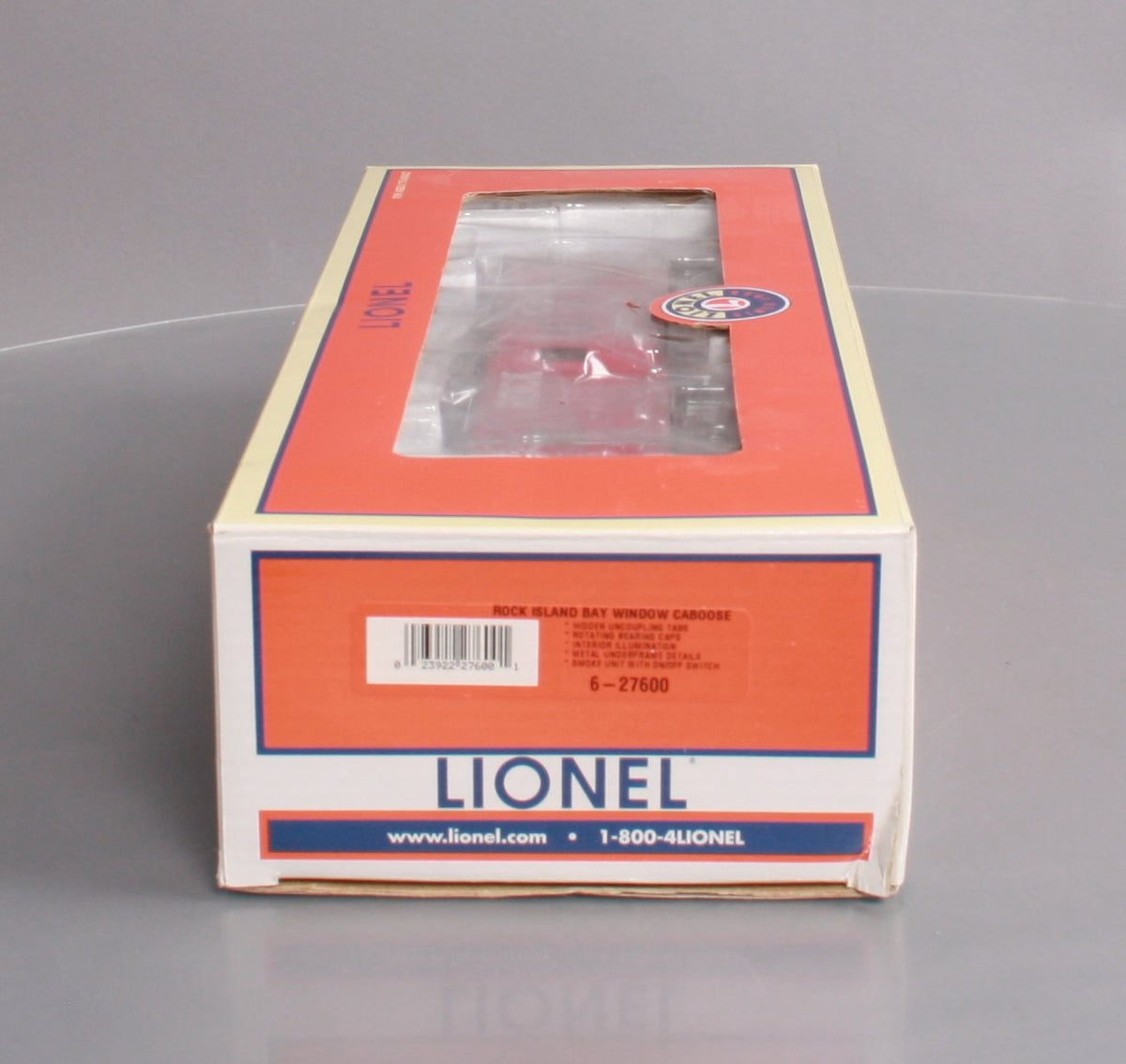 Lionel 6-27600 O Gauge Rock Island Bay Window Caboose #17070 LN/Box