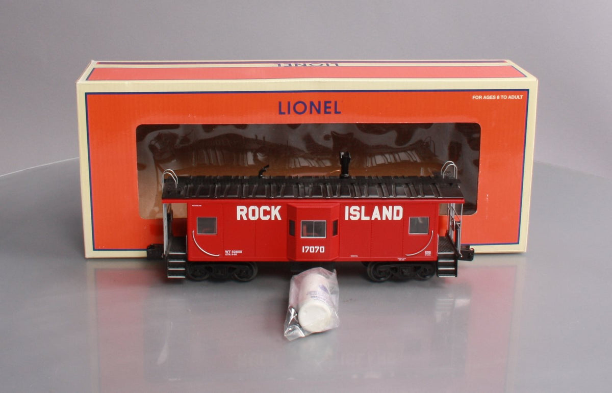 Lionel 6-27600 O Gauge Rock Island Bay Window Caboose #17070 LN/Box