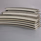 Lionel 6-12015 FasTrack O36 45-Degree Curved Track Sections (16) EX