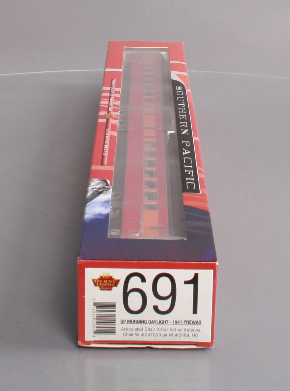 Broadway Limited 691 HO Southern Pacific Morning Daylight Passenger Car