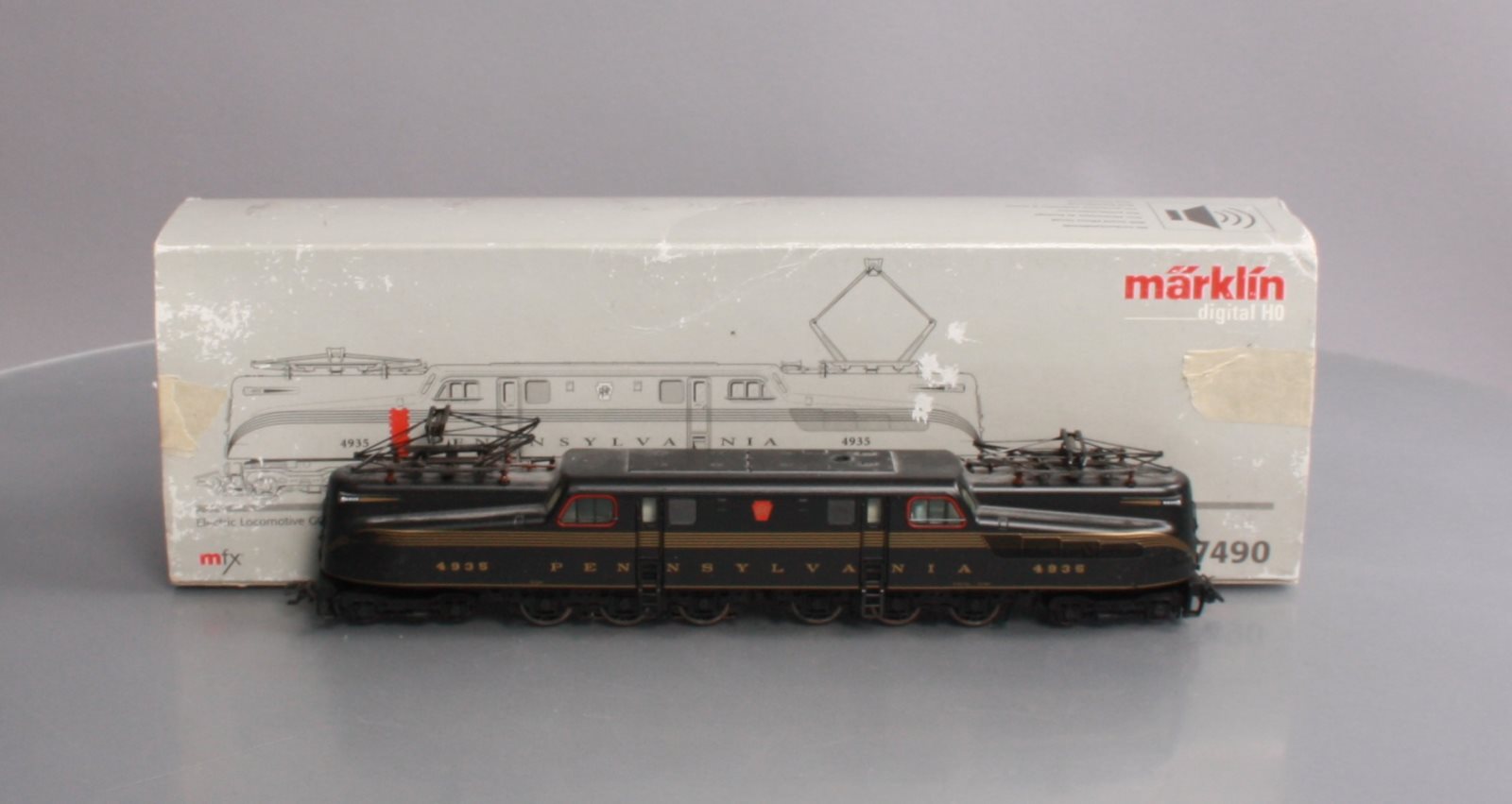 Marklin 37490 HO Digital Pennsylvania GG-1 Electric Locomotive w/Sound #4935