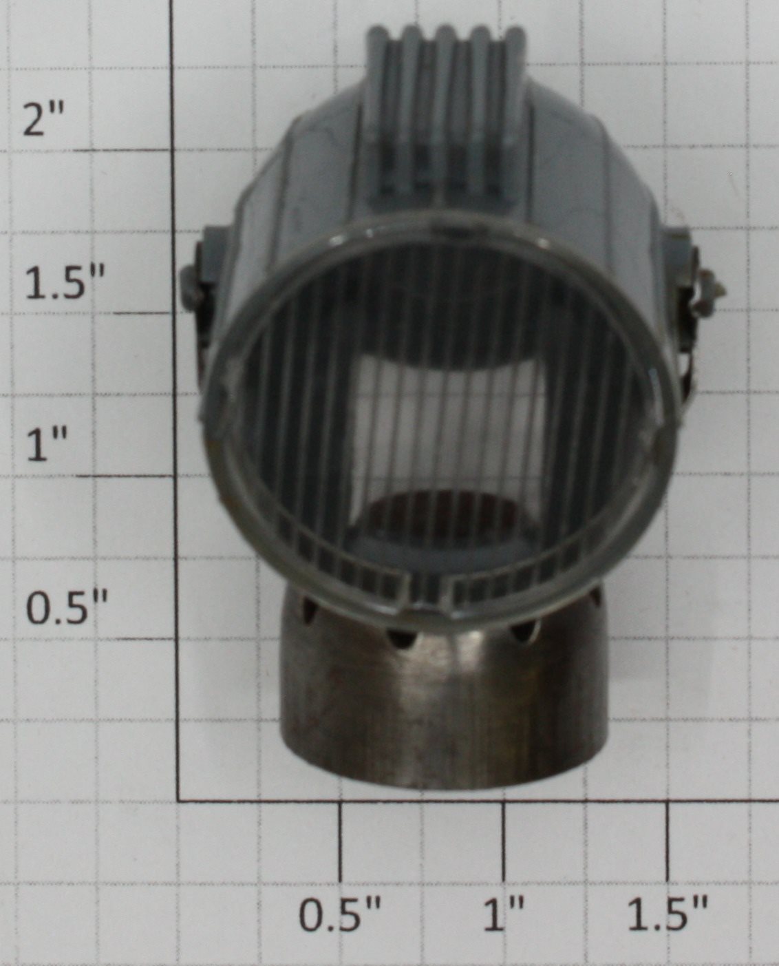 Lionel 3520-112 O Gauge Gray Searchlight Housing, Reflector, Base & Lens