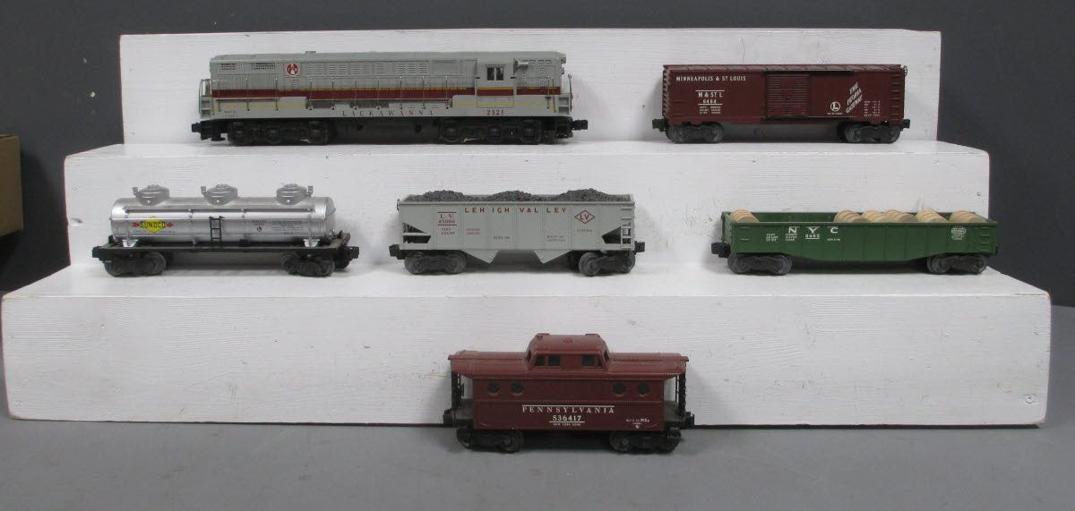 Lionel 6-31776 O Gauge 2219W FM Thunderbird Diesel Freight Train Set MT/Box