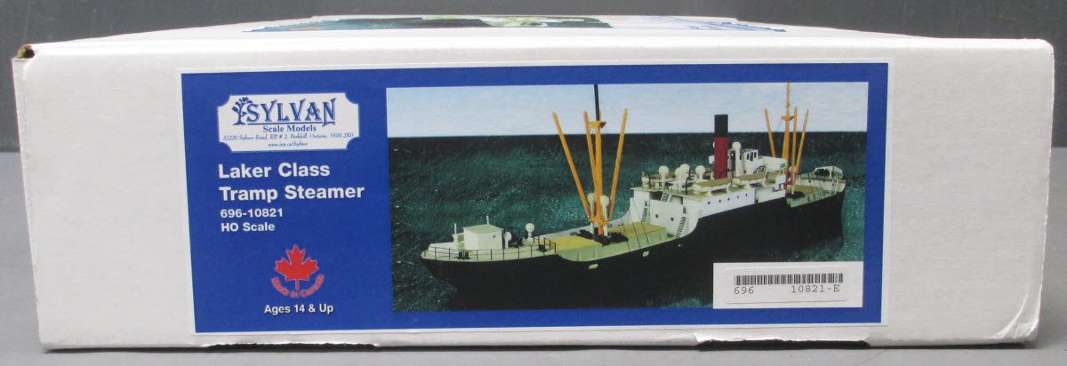 Sylvan Scale Models 696-10821 HO Scale Laker Class Tramp Steamer Kit