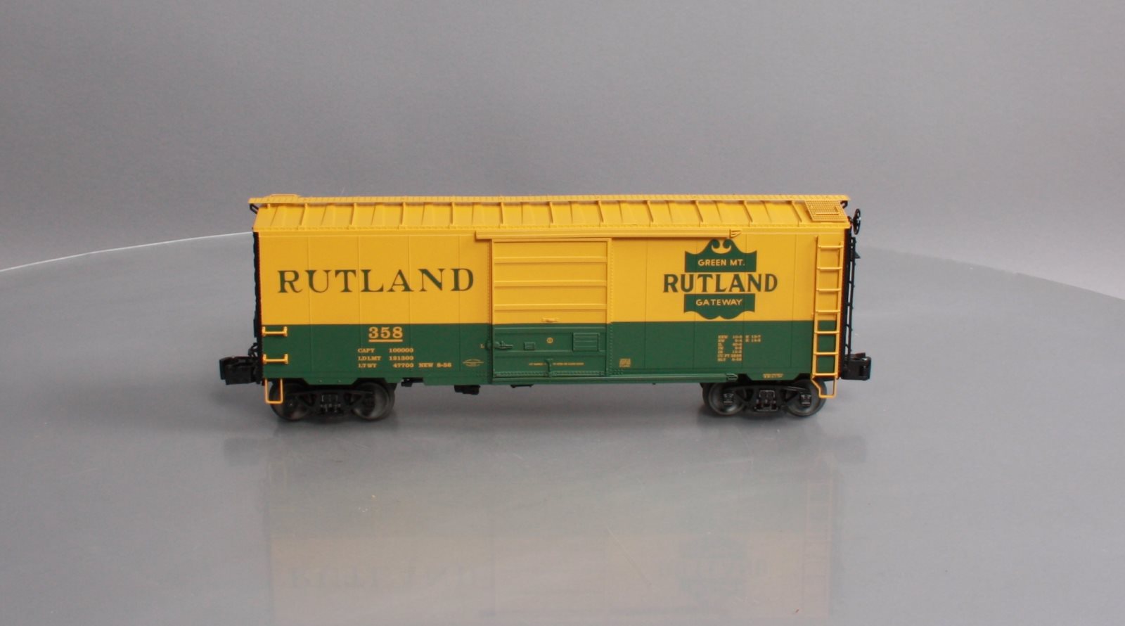 Lionel 6-27212 O Gauge Rutland PS-1 Boxcar #358