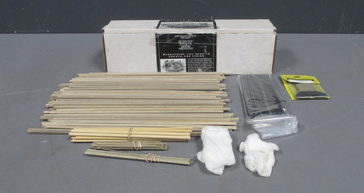Mainline Siding MS525 HO Scale Limited Edition Paper Merchant Pier