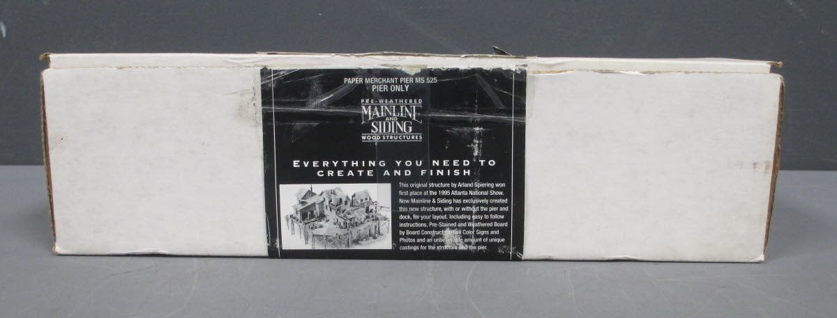 Mainline Siding MS525 HO Scale Limited Edition Paper Merchant Pier