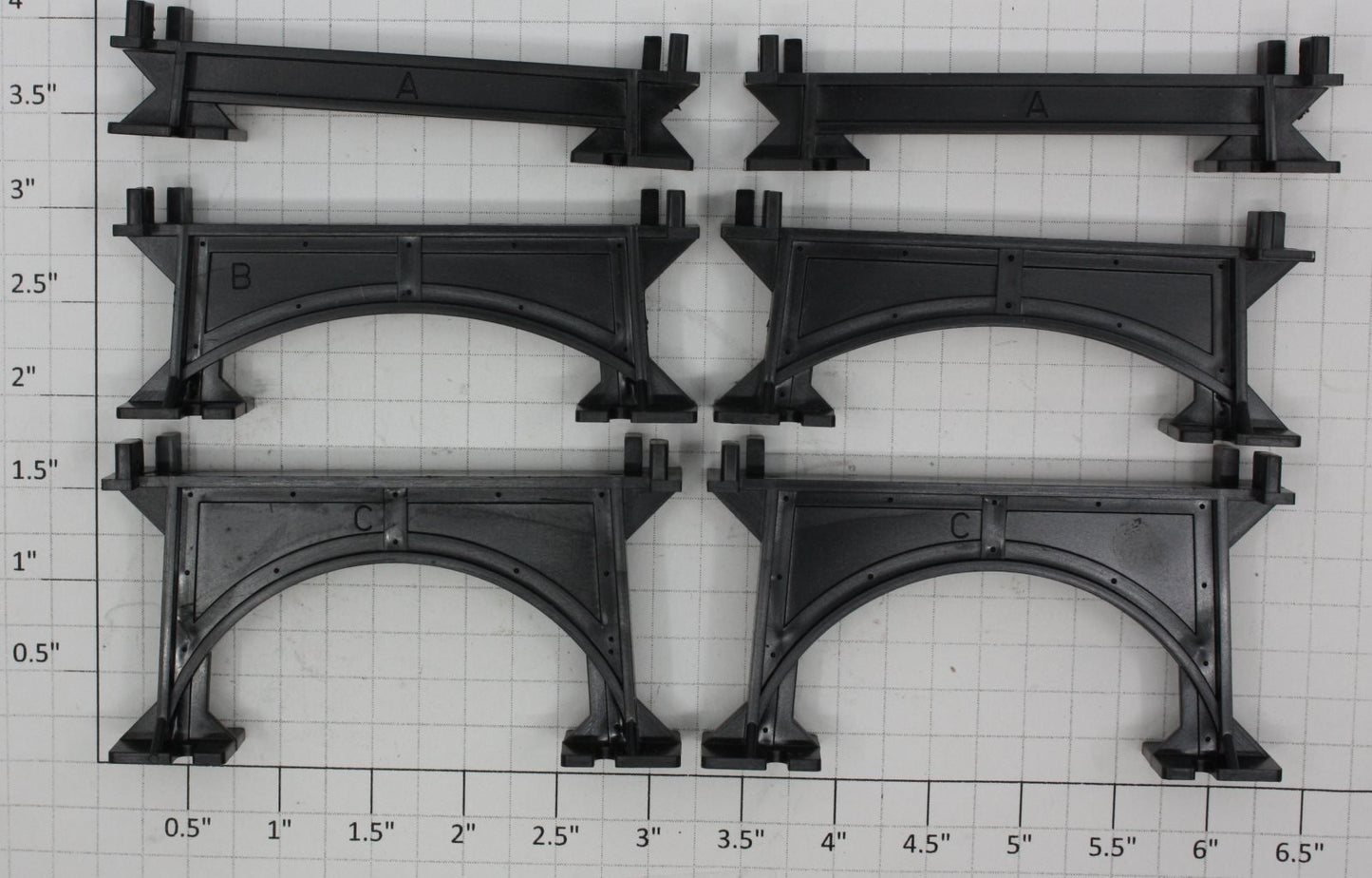 Lionel 5450-1 Trestle Set for Lionel HO Racing Sets