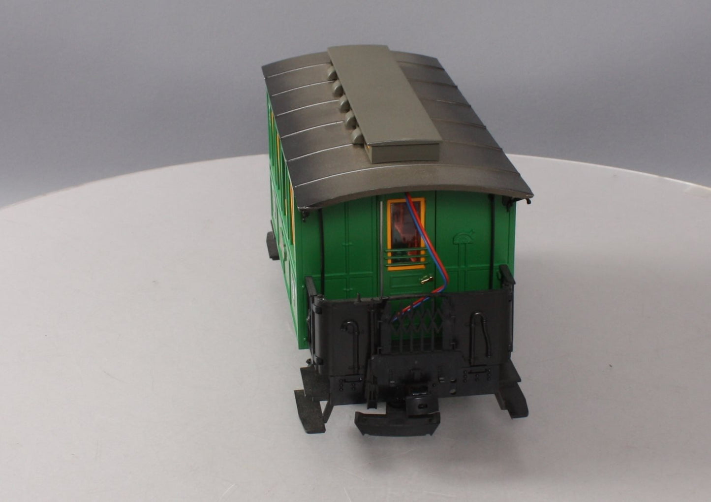 LGB 3010 Green 4-Wheel Passenger Car with Light LN/Box