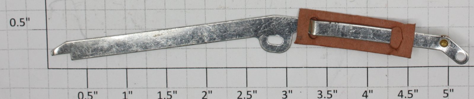 Lionel O22-38 Left Hand Curved Side Connector