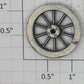 Lionel 700E-9 Hudson Rear Trailer Truck Wheel
