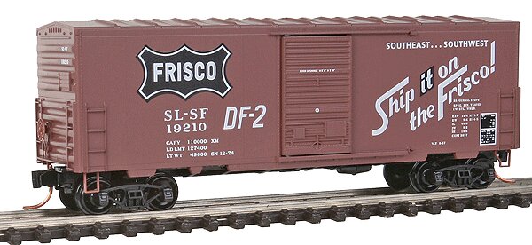Micro-Trains 02400370 N St Louis - San Francisco 40' Single Door Boxcar #19210