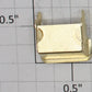 Lionel 1766-8 Brass Transition Passenger Car Step