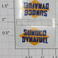 Lionel 256-75 "Sunoco Dynafuel" Metal Sign