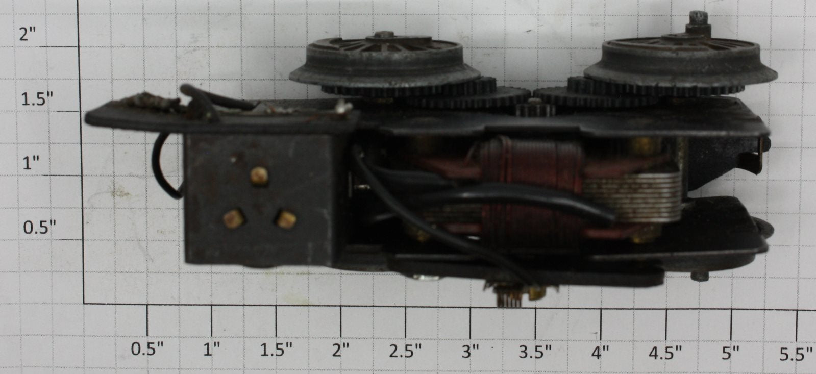 Marx MX-11X Motor Chassis w/ E-Unit Chassis baldwin Wheels- Not working