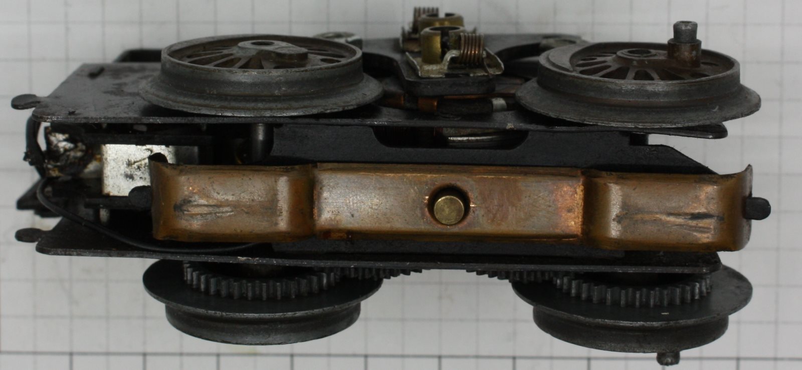 Marx MX-11X Motor Chassis w/ E-Unit Chassis baldwin Wheels- Not working