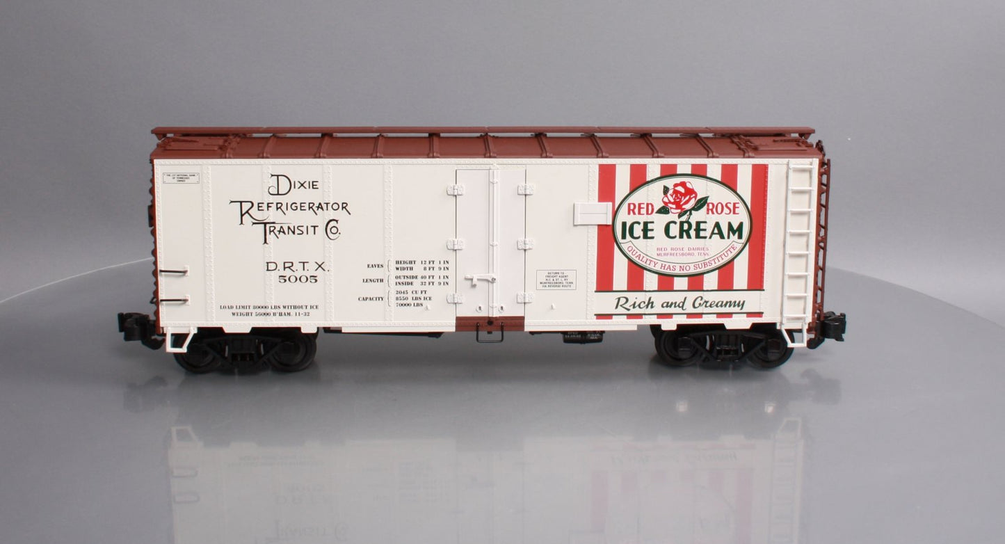 Aristo-Craft 46210 G Scale Red Rose Ice Cream-2 Reefer Car