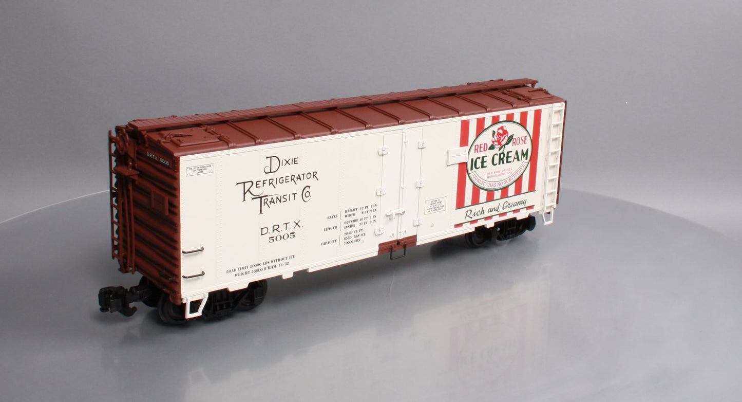 Aristo-Craft 46210 G Scale Red Rose Ice Cream-2 Reefer Car