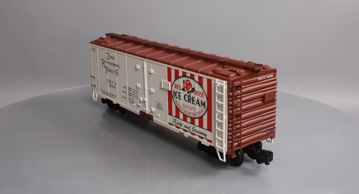 Aristo-Craft 46210 G Scale Red Rose Ice Cream-2 Reefer Car