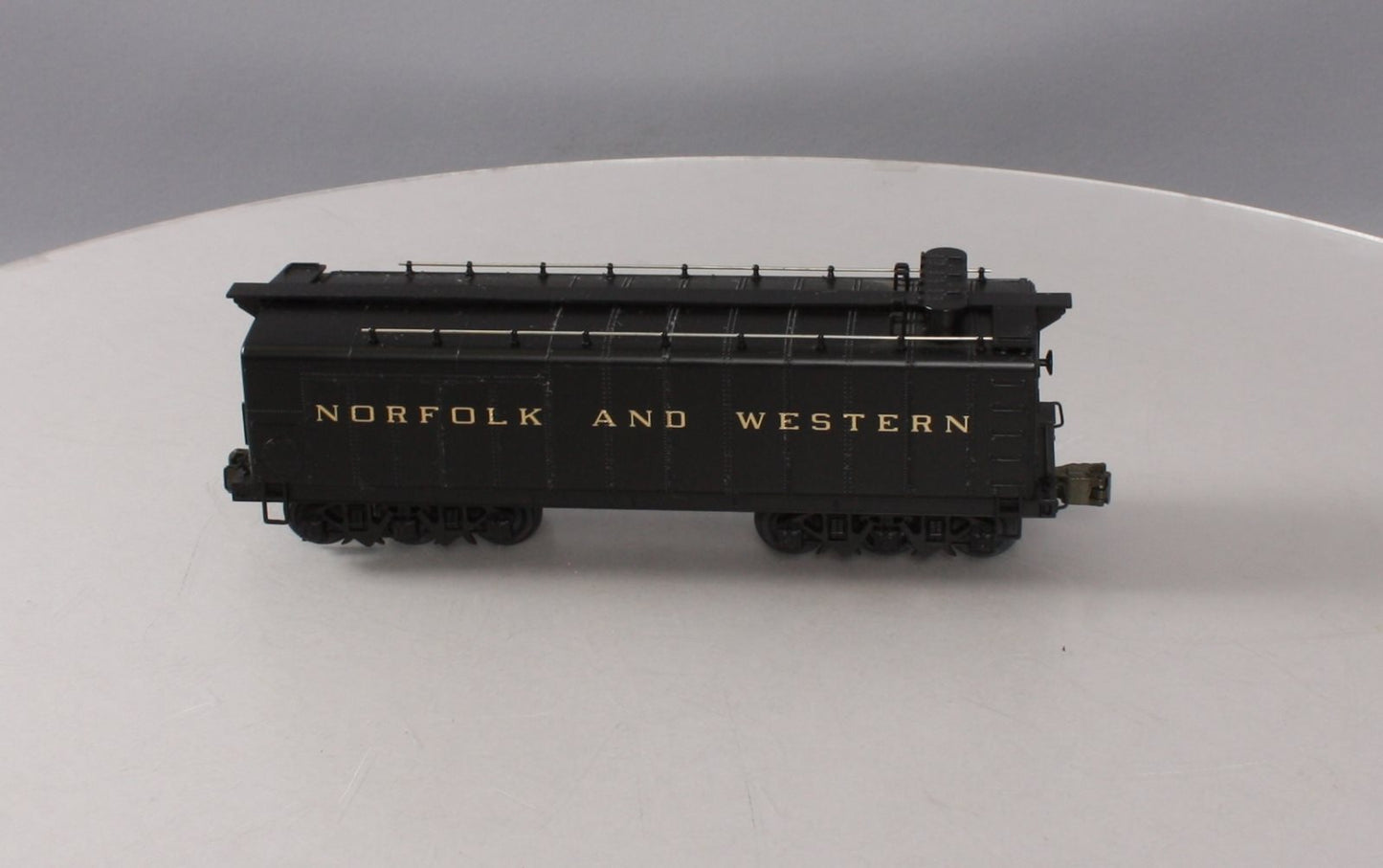 MTH 20-3127 O Gauge Norfolk & Western Y6b Die-Cast Auxiliary Water Tender LN/Box