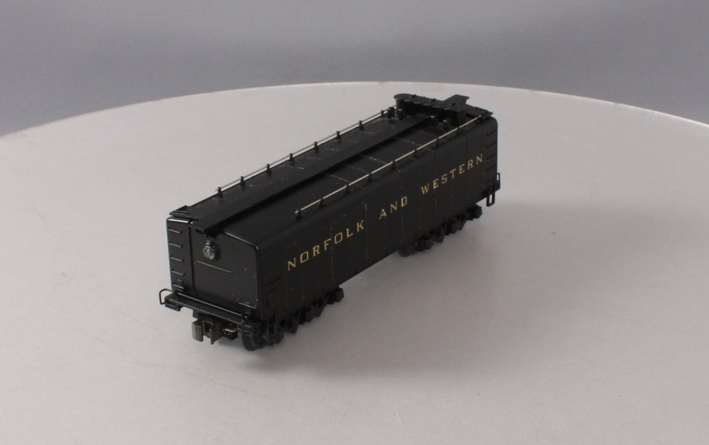 MTH 20-3127 O Gauge Norfolk & Western Y6b Die-Cast Auxiliary Water Tender LN/Box