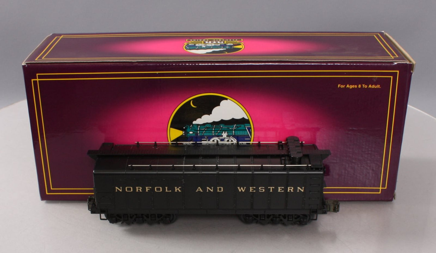 MTH 20-3127 O Gauge Norfolk & Western Y6b Die-Cast Auxiliary Water Tender LN/Box