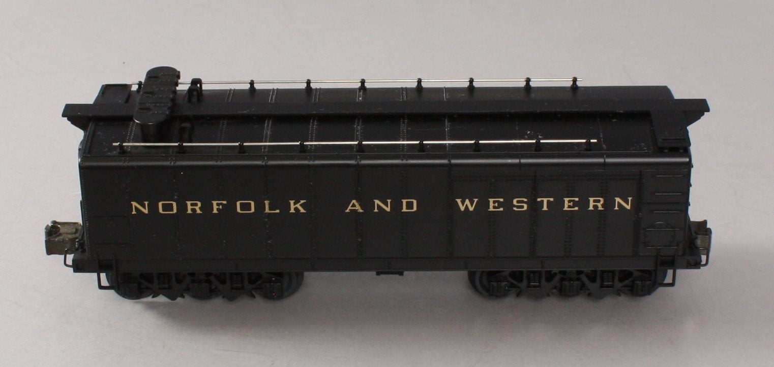 MTH 20-3127 O Gauge Norfolk & Western Y6b Die-Cast Auxiliary Water Tender LN/Box