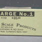 Sheepscot Scale Products 1110 1:87 C&L Barge No. 1 Building Kit LN/Box