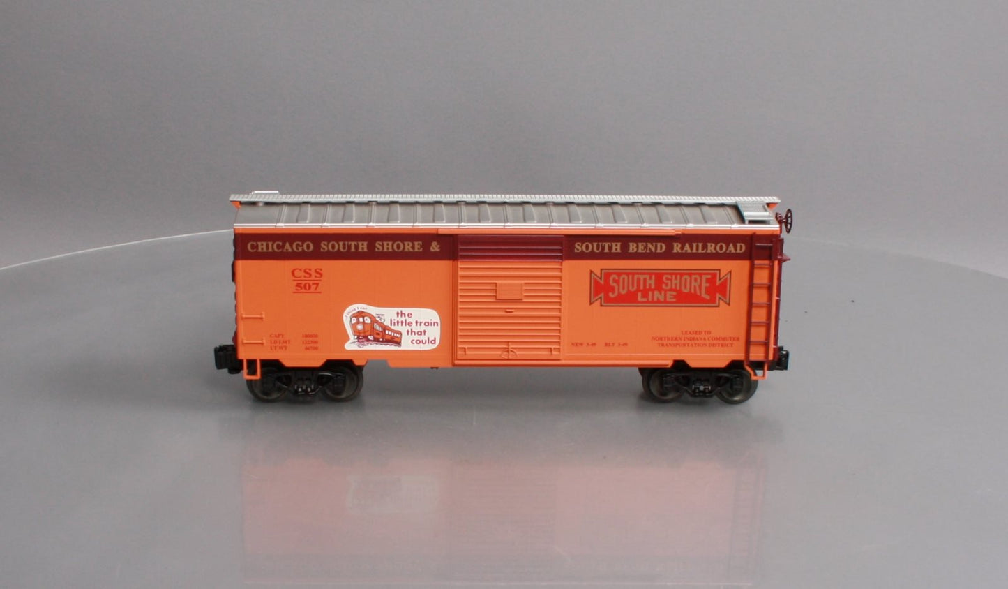 Weaver U2143LD Chicago South Shore 40' Boxcar #507 EX/Box