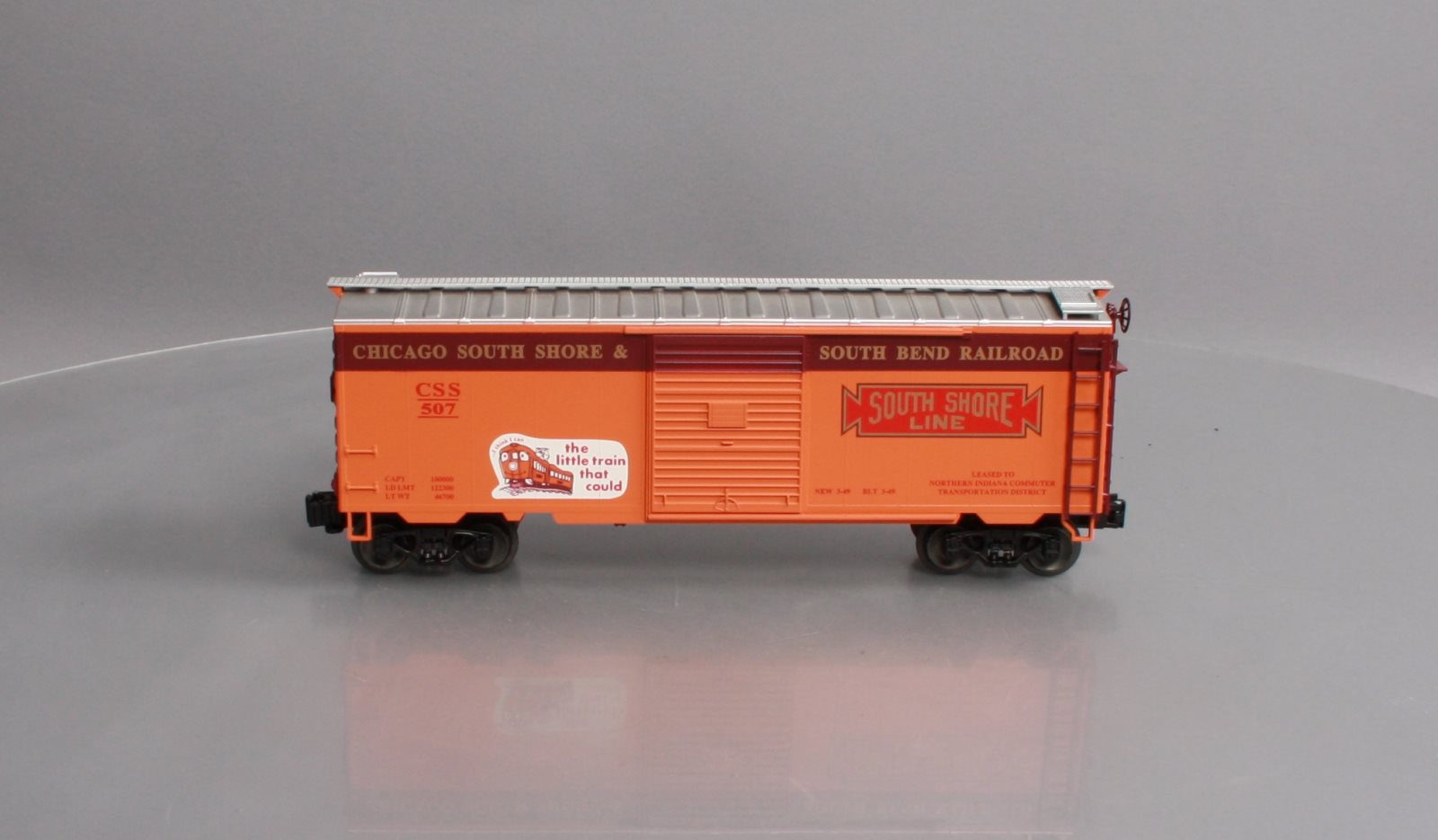 Weaver U2143LD Chicago South Shore 40' Boxcar #507 EX/Box