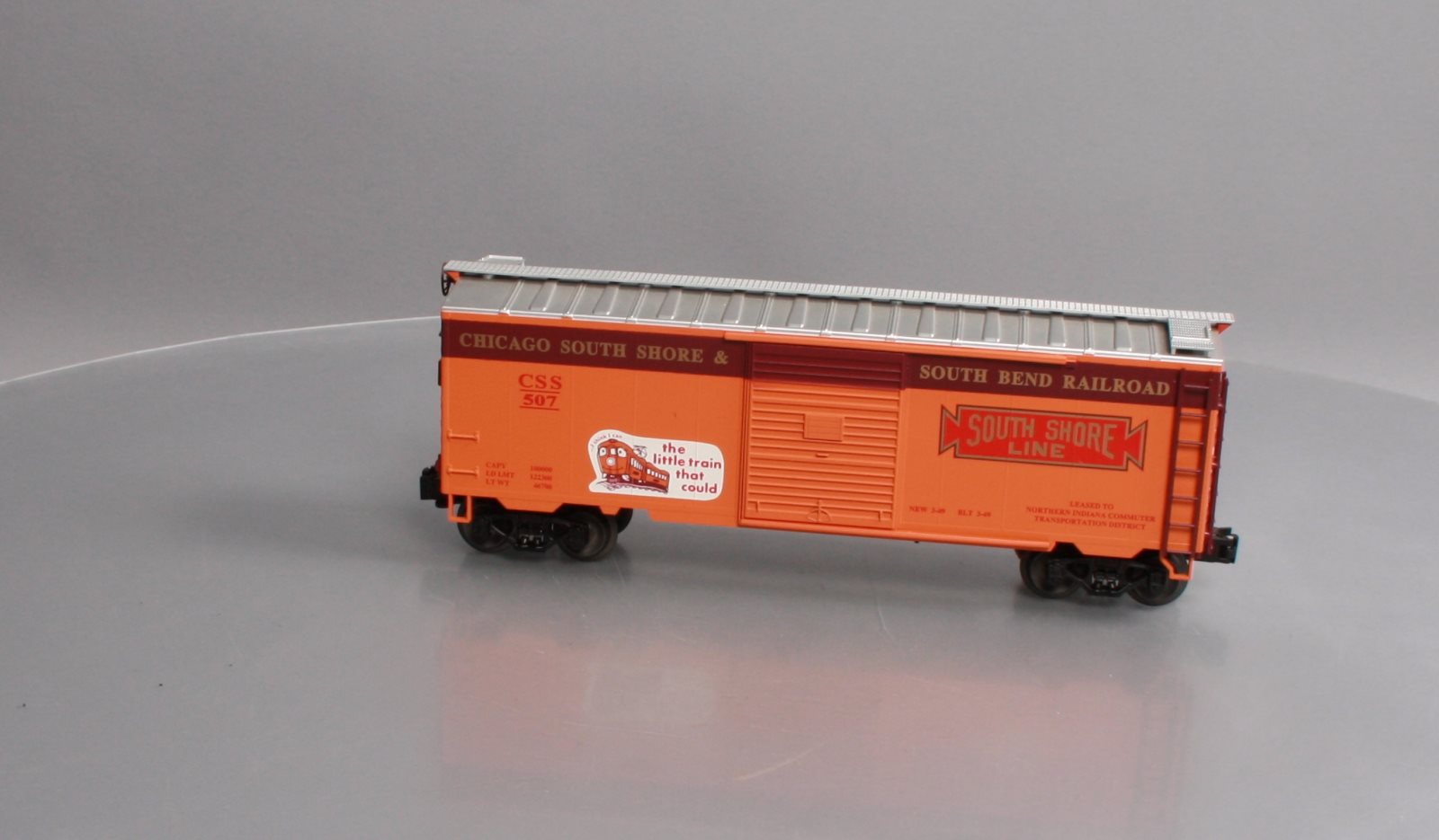 Weaver U2143LD Chicago South Shore 40' Boxcar #507 EX/Box