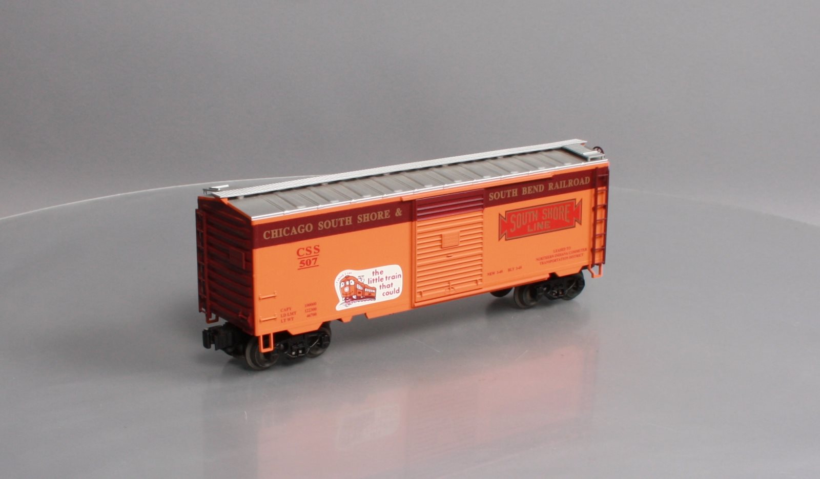 Weaver U2143LD Chicago South Shore 40' Boxcar #507 EX/Box
