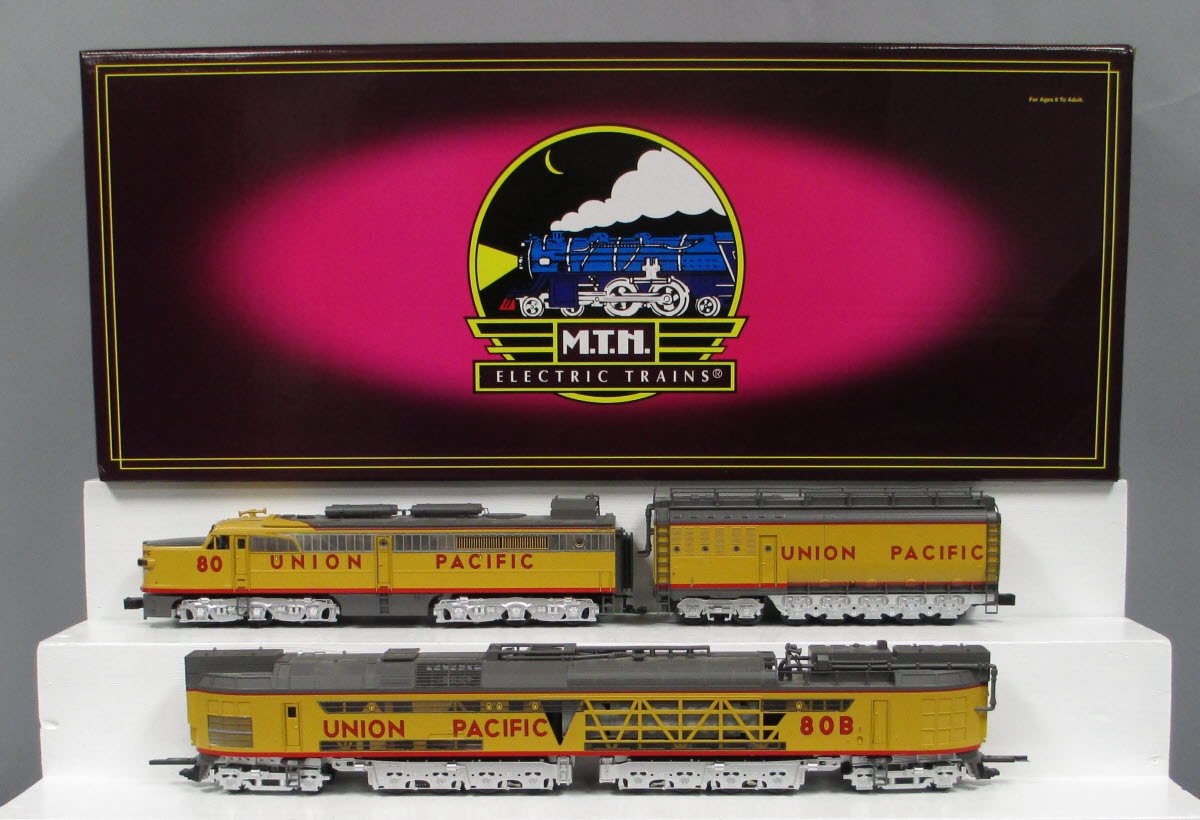 MTH 20-2214-1 O Gauge Union Pacific Coal Turbine Engine Set #80 w/ PS.1 LN/Box