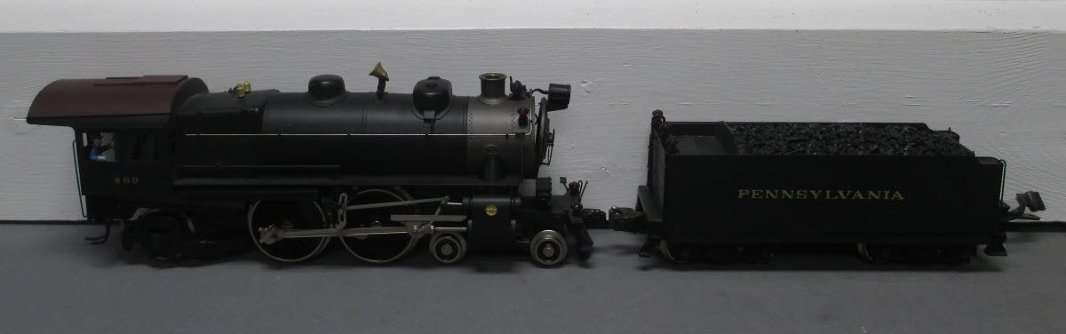 Williams 5300 O Gauge Brass Pennsylvania E6S 4-4-2 Steam & Tender #460 - 3 Rail LN/Box