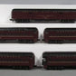 MTH 20-4004 O Gauge Norfolk & Western 70' Madison Passenger Car Set (Set of 5) EX/Box